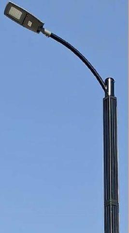 Vertical Solar Pole Light Street Light